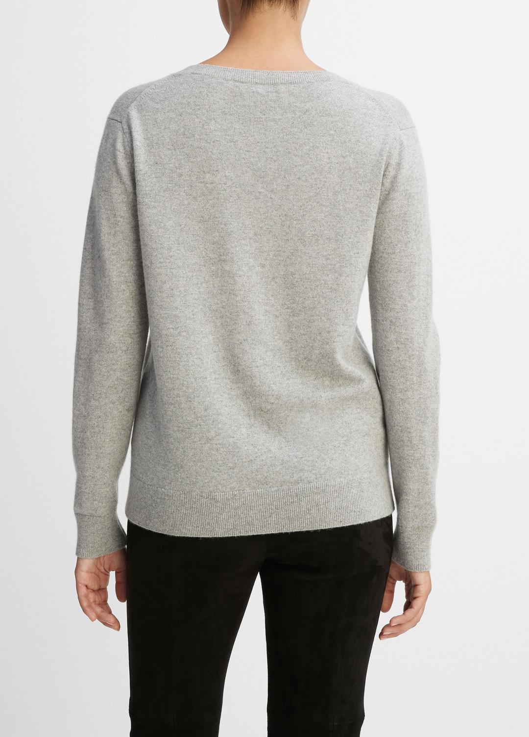 VINCE Cashmere Weekend V-Neck Sweater in V-Neck