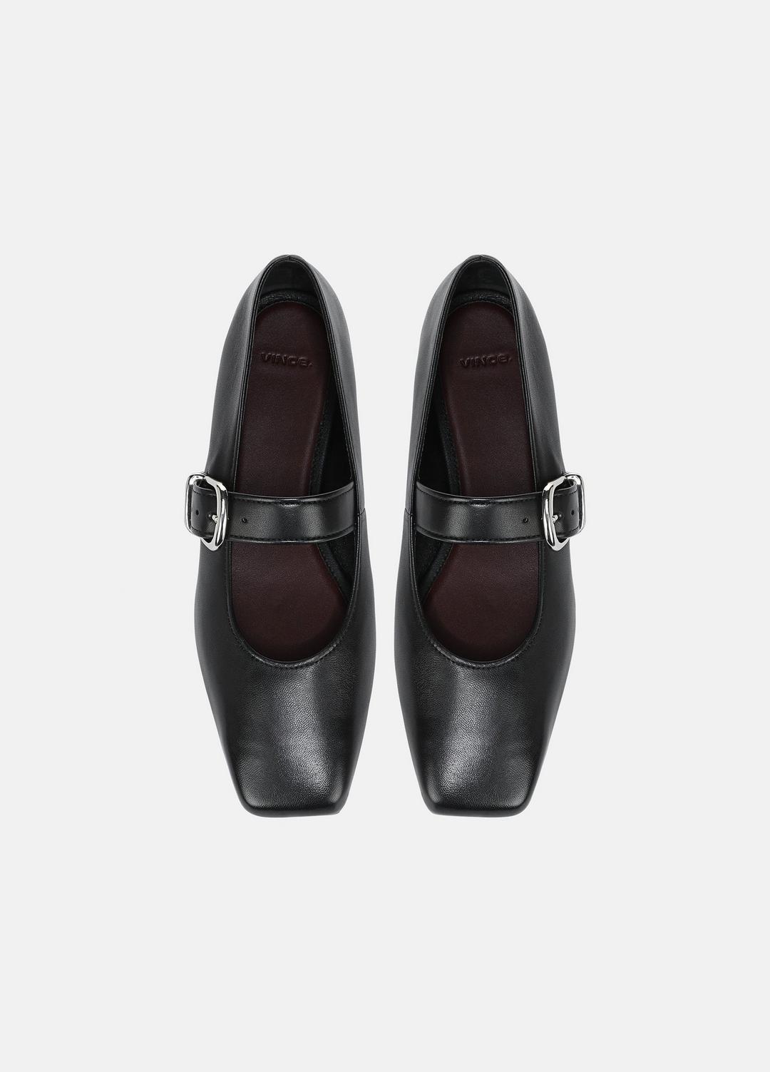 VINCE Daniela Leather Mary Jane Flat in Loafers & Flats