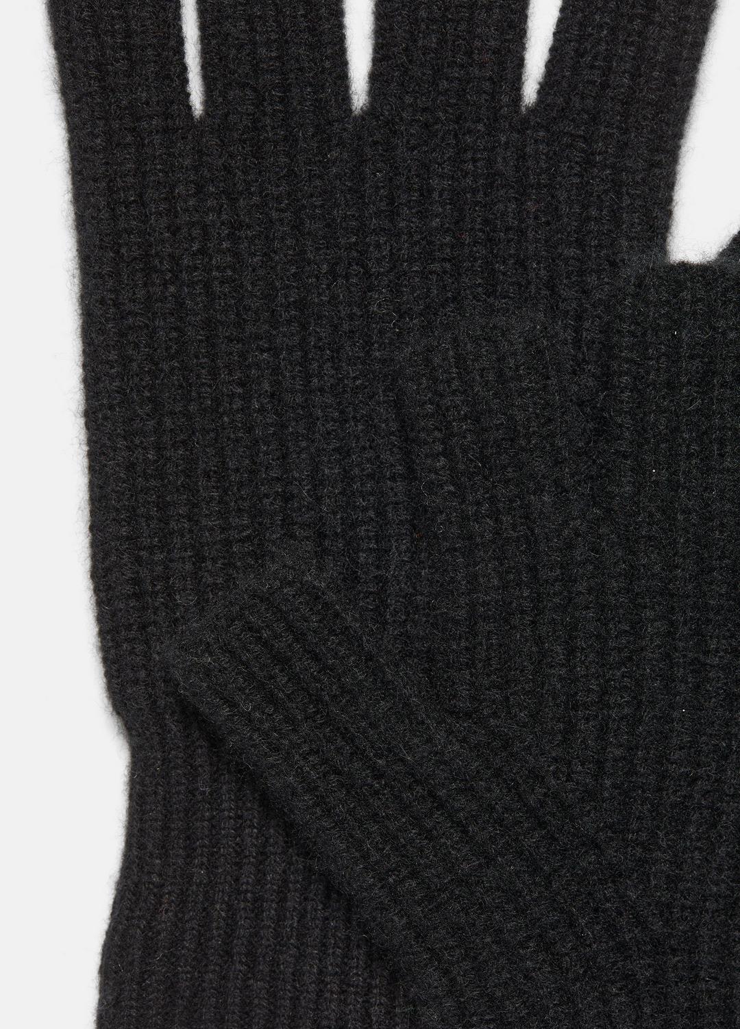 VINCE Plush Cashmere Rib-Knit Fingerless Glove in Gloves