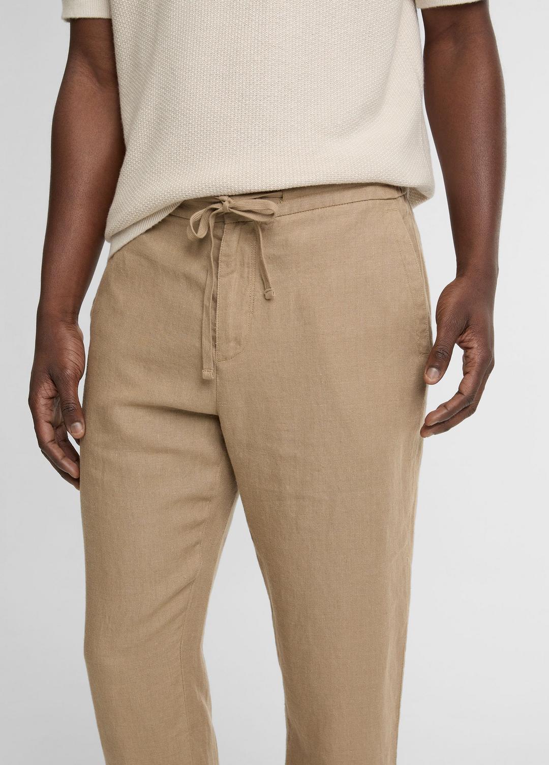 VINCE Lightweight Hemp Pant in Trousers