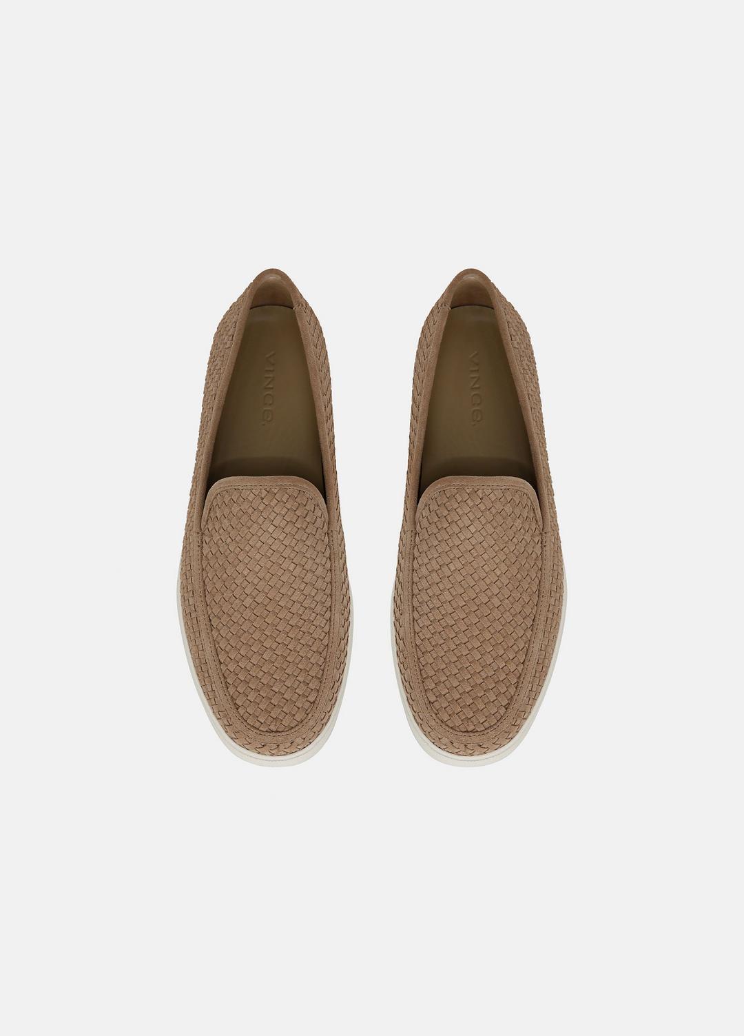 VINCE Sonoma Woven Suede Loafer in Loafers