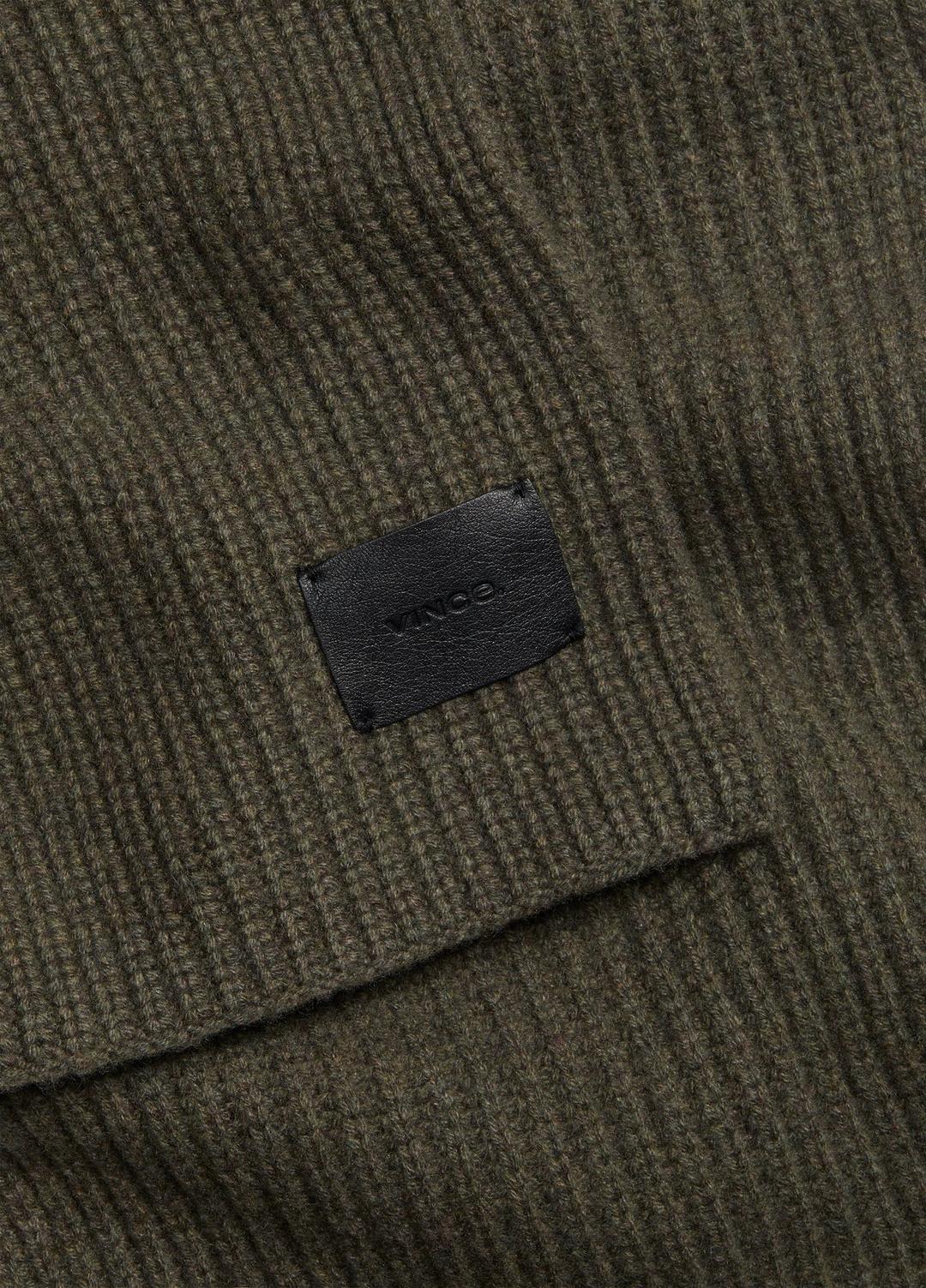 VINCE Cashmere Shaker-Stitch Scarf in Scarves & Hats