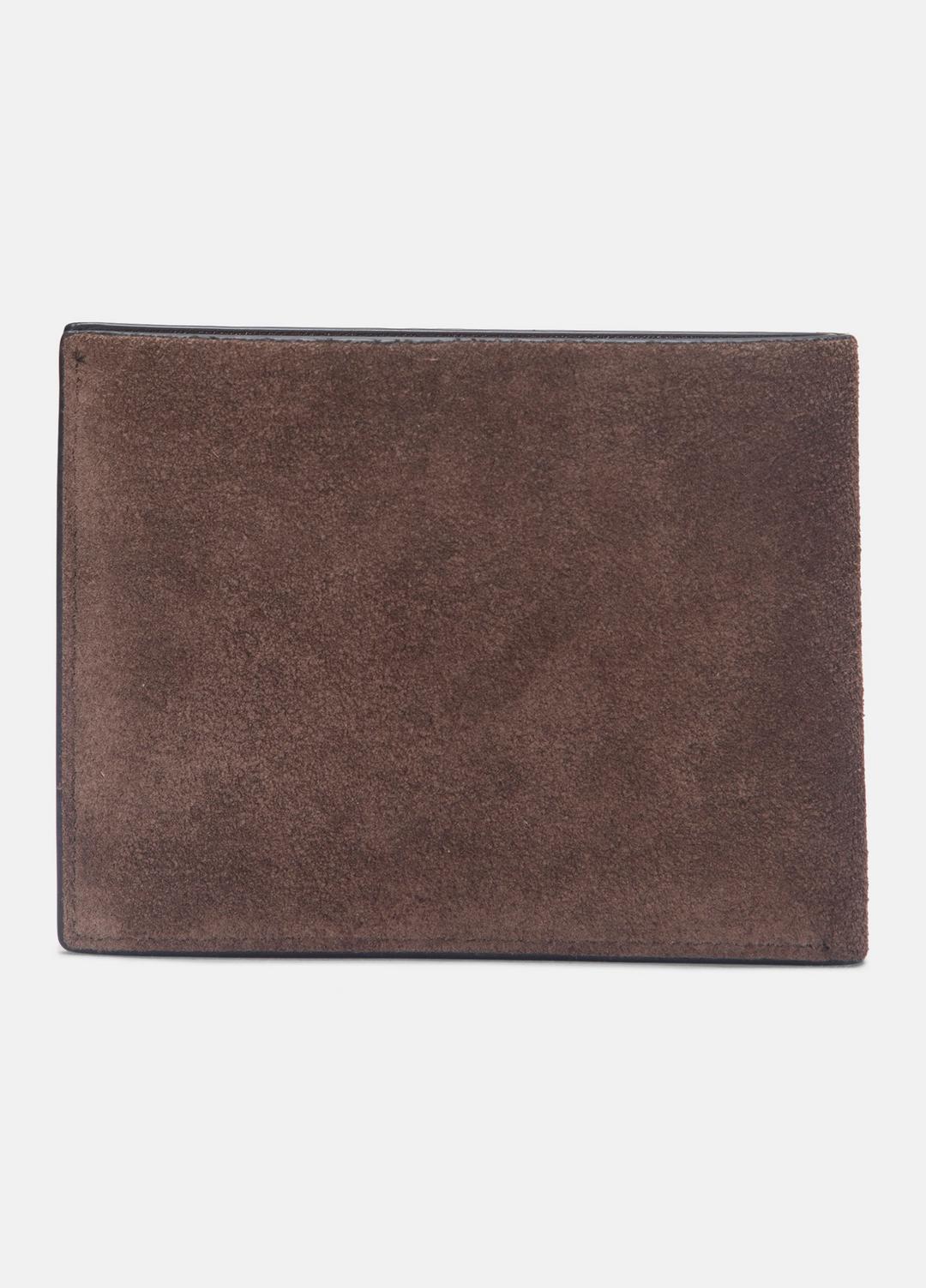 VINCE Suede Bifold Wallet in Bags