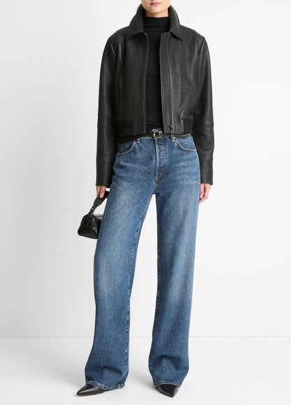 VINCE Citizens of Humanity Annina Straight-Leg Jean in Denim