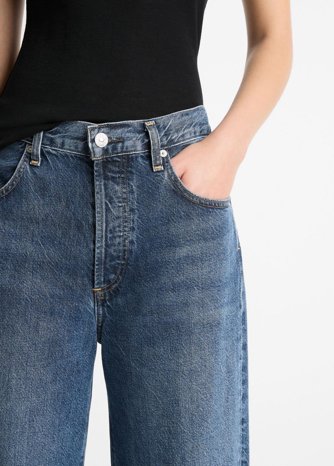 VINCE Citizens of Humanity Annina Straight-Leg Jean in Denim