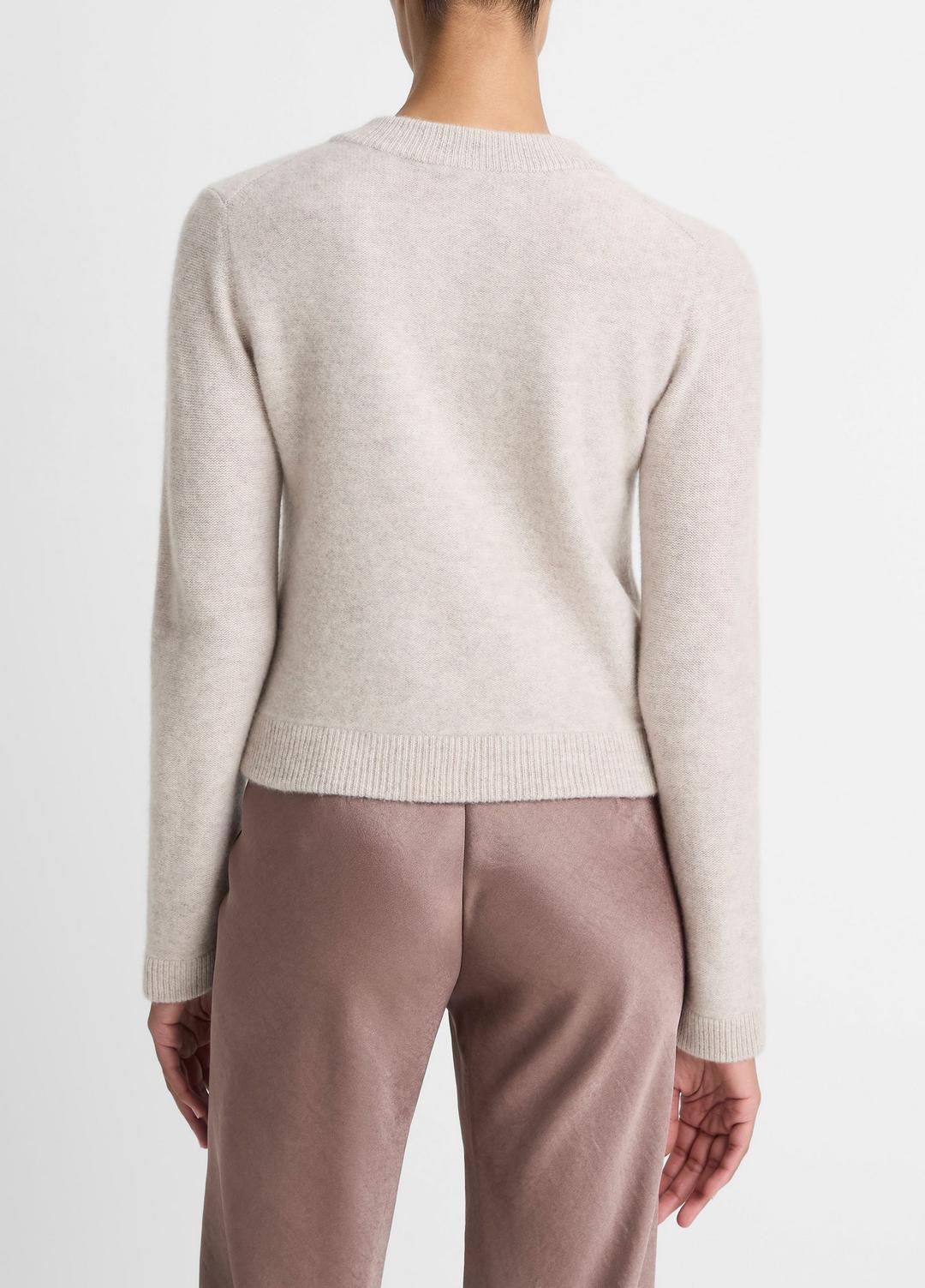 VINCE Plush Cashmere Shrunken Cardigan in Cardigans