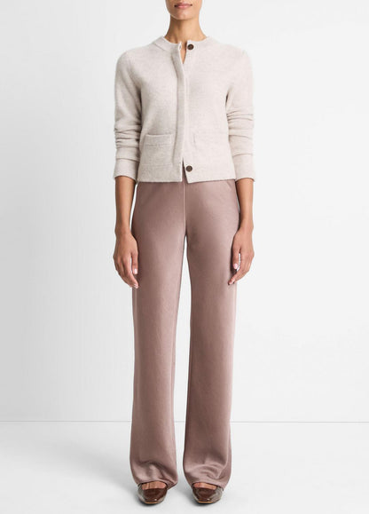 VINCE Plush Cashmere Shrunken Cardigan in Cardigans