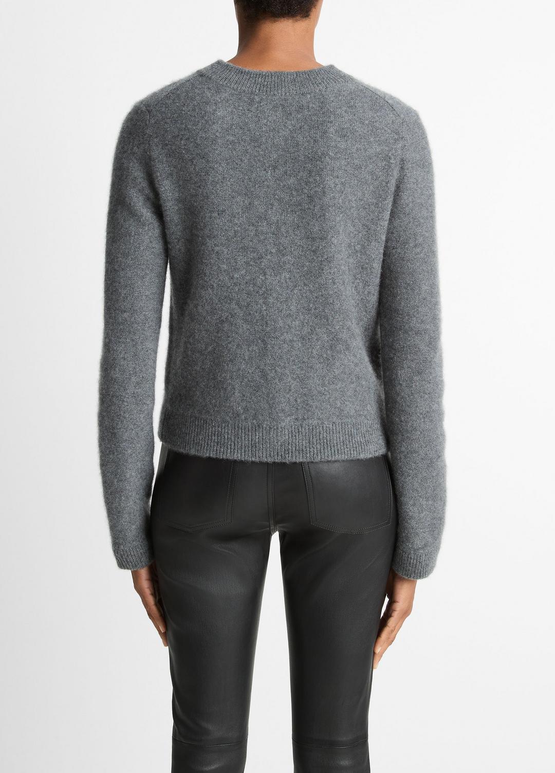 VINCE Plush Cashmere Shrunken Cardigan in Cardigans