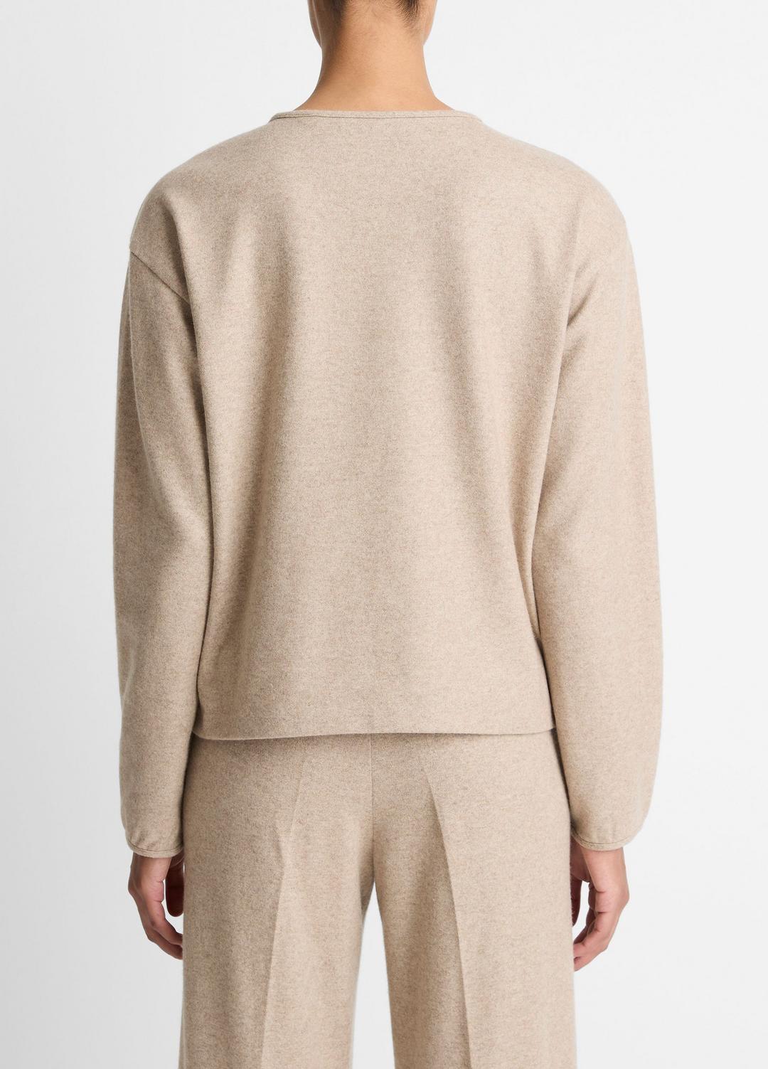 VINCE Italian Wool-Blend Lounge Pullover in Sweatshirts & Hoodies