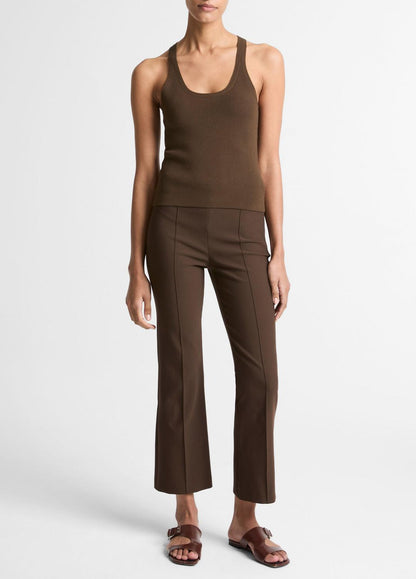 VINCE Milano-Stitch Scoop-Neck Sweater Tank in Tank Tops