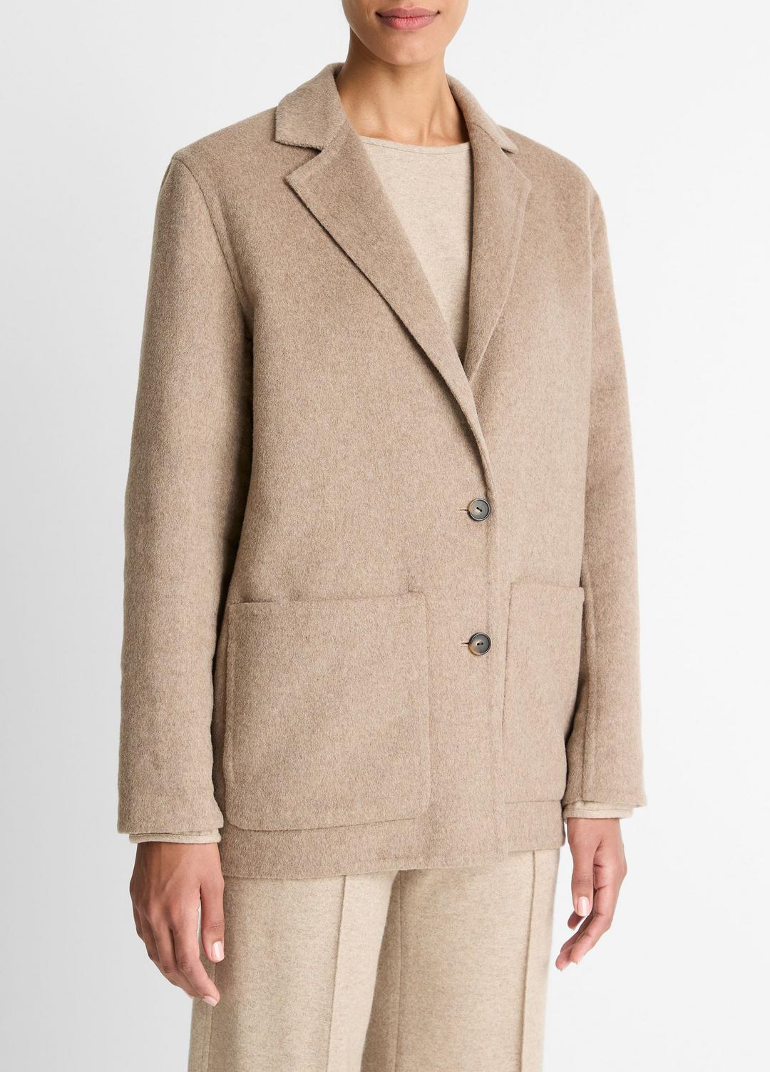 VINCE Double-Face Wool & Cashmere-Blend Blazer in Blazers
