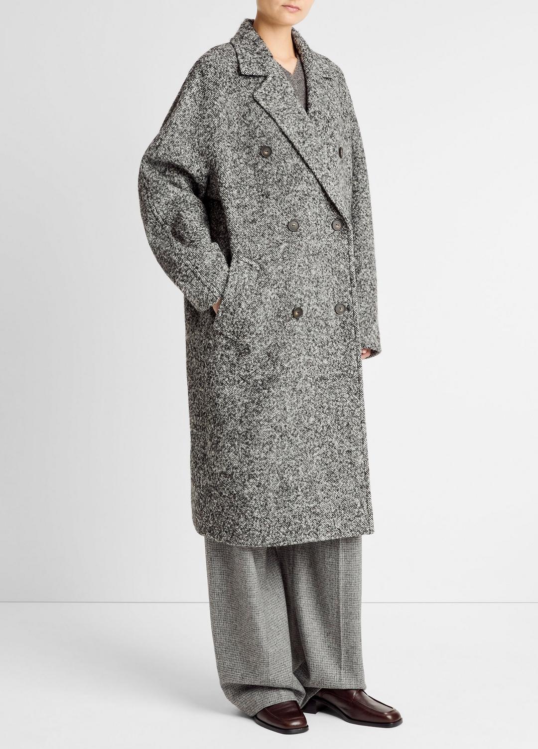 VINCE Italian Wool-Blend Overcoat in Coats