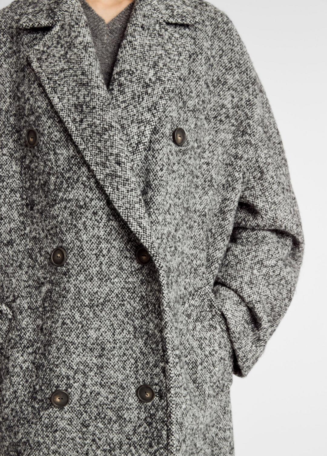 VINCE Italian Wool-Blend Overcoat in Coats