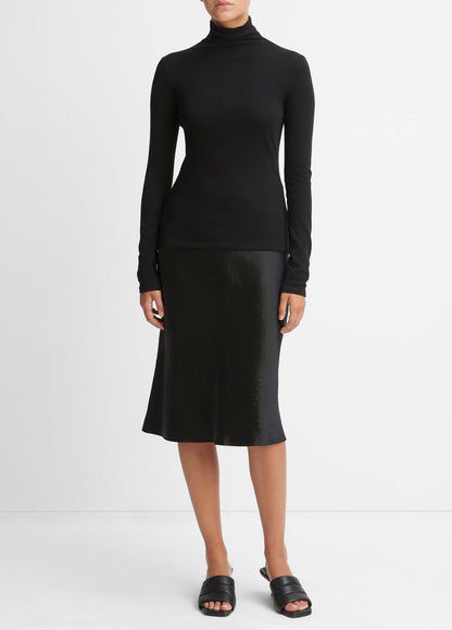 VINCE Essential Long Sleeve Turtleneck in Long Sleeve