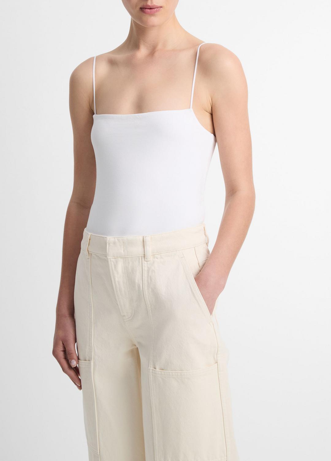 VINCE Pima Cotton Camisole in Tank Tops