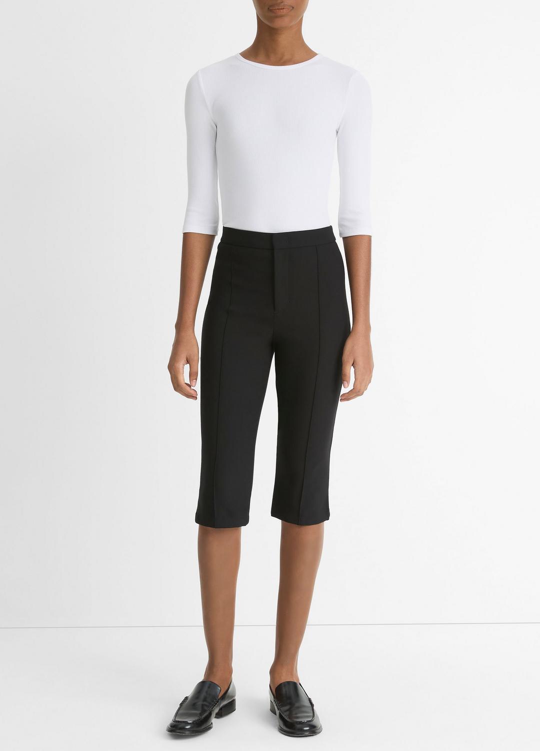 VINCE Elbow-Sleeve Crew Neck T-Shirt in Short Sleeve