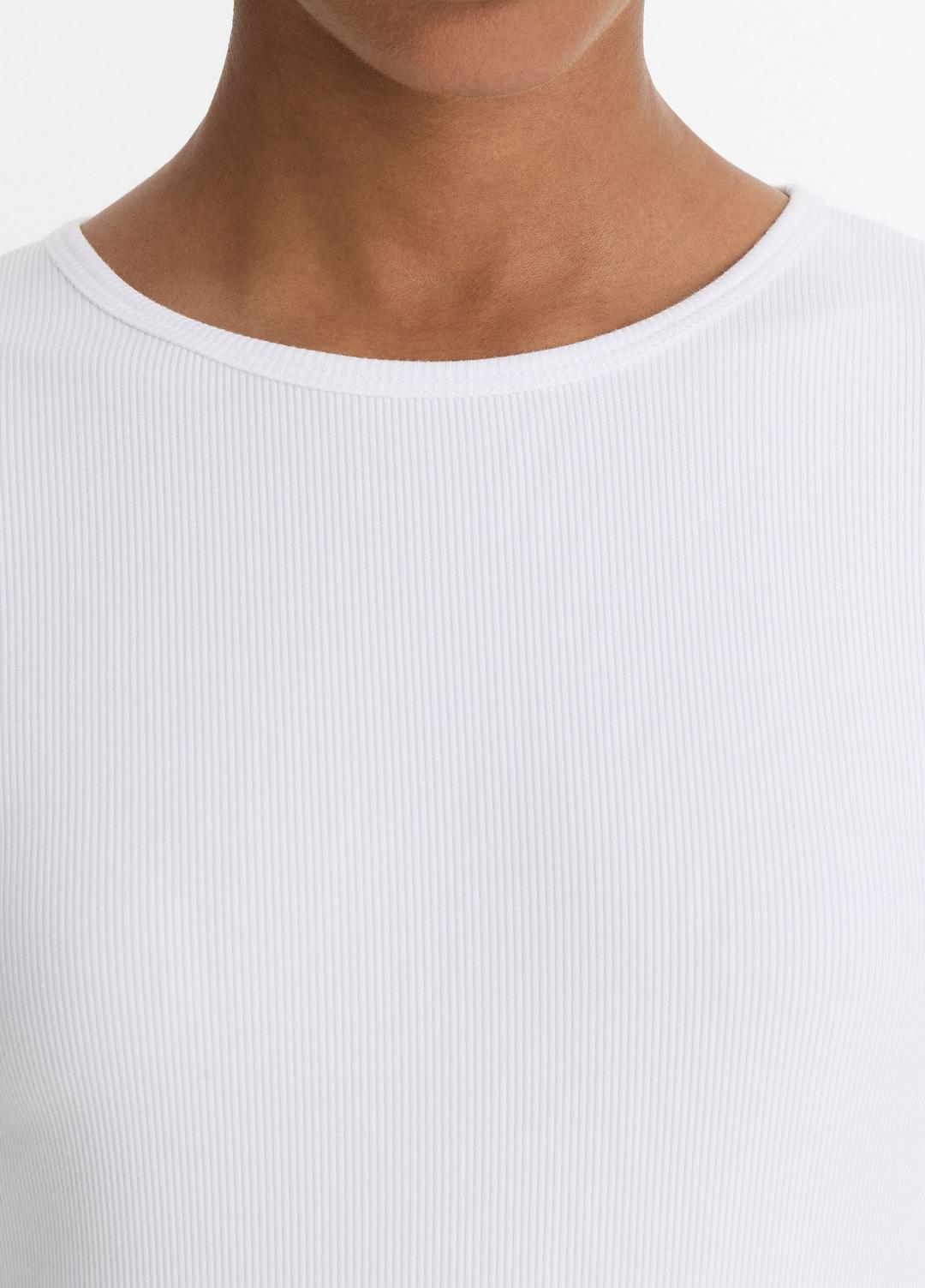 VINCE Elbow-Sleeve Crew Neck T-Shirt in Short Sleeve