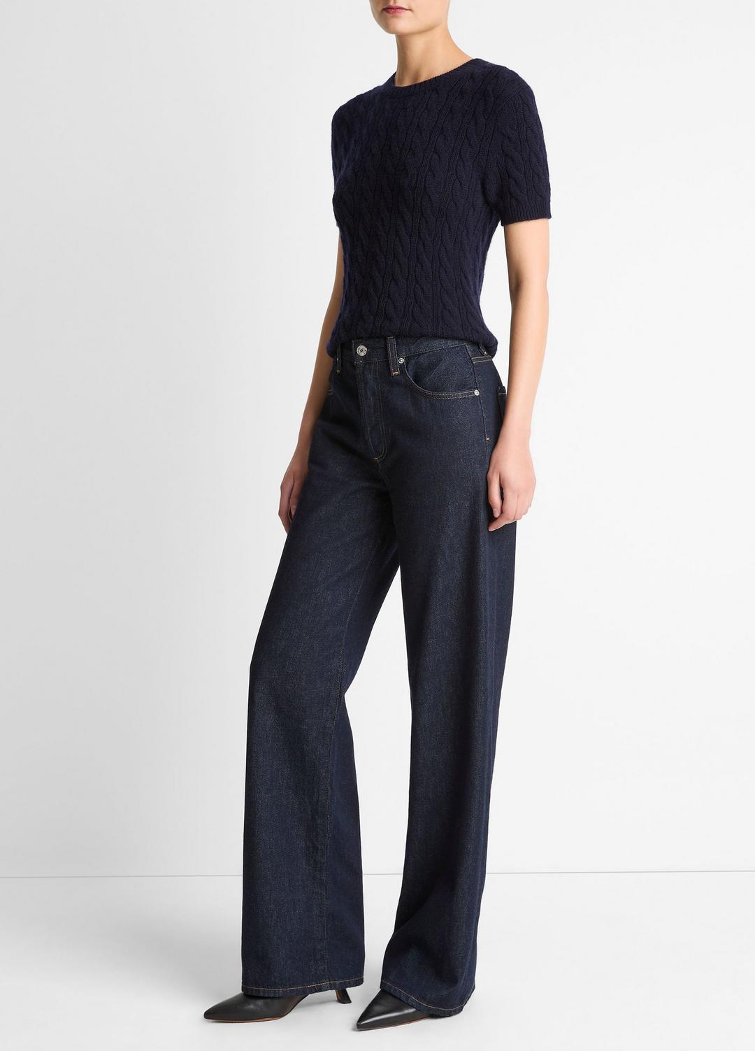 VINCE Citizens of Humanity Annina Straight-Leg Jean in Denim