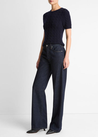 VINCE Citizens of Humanity Annina Straight-Leg Jean in Denim