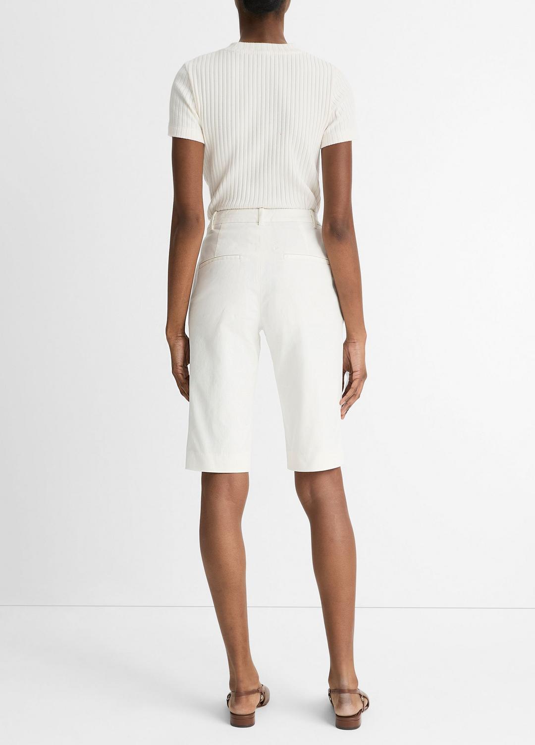 VINCE Italian Stretch-Cotton Chino Short in Shorts