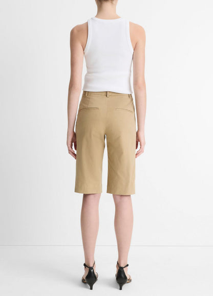 VINCE Italian Stretch-Cotton Chino Short in Shorts