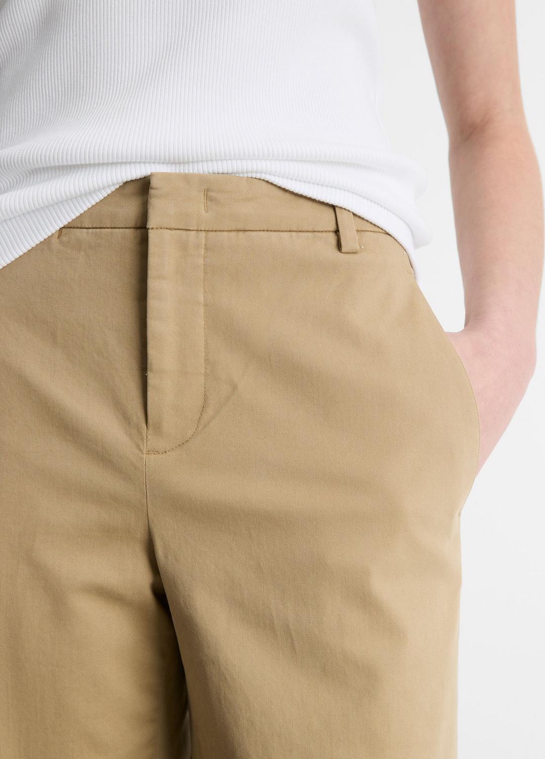 VINCE Italian Stretch-Cotton Chino Short in Shorts