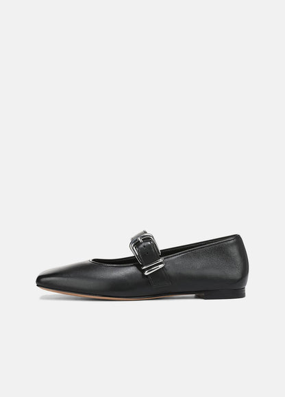 VINCE Daniela Leather Mary Jane Flat in Loafers & Flats