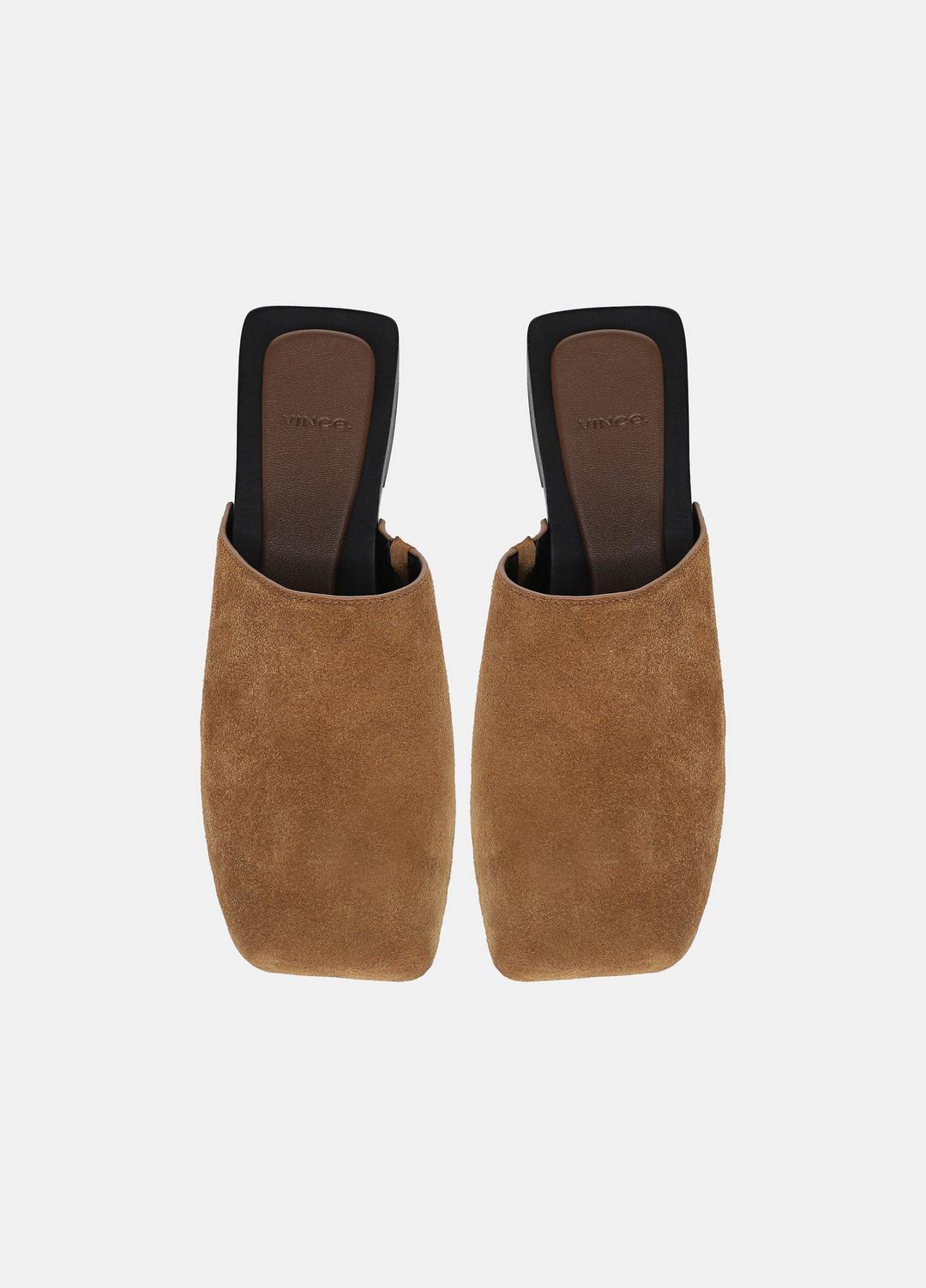 VINCE Margarita Suede Clog in Loafers & Flats