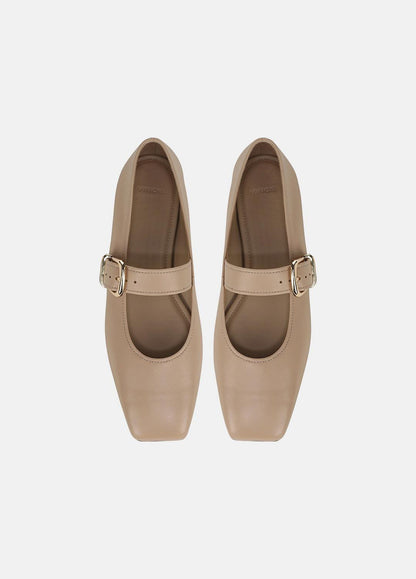 VINCE Daniela Leather Mary Jane Flat in Loafers & Flats