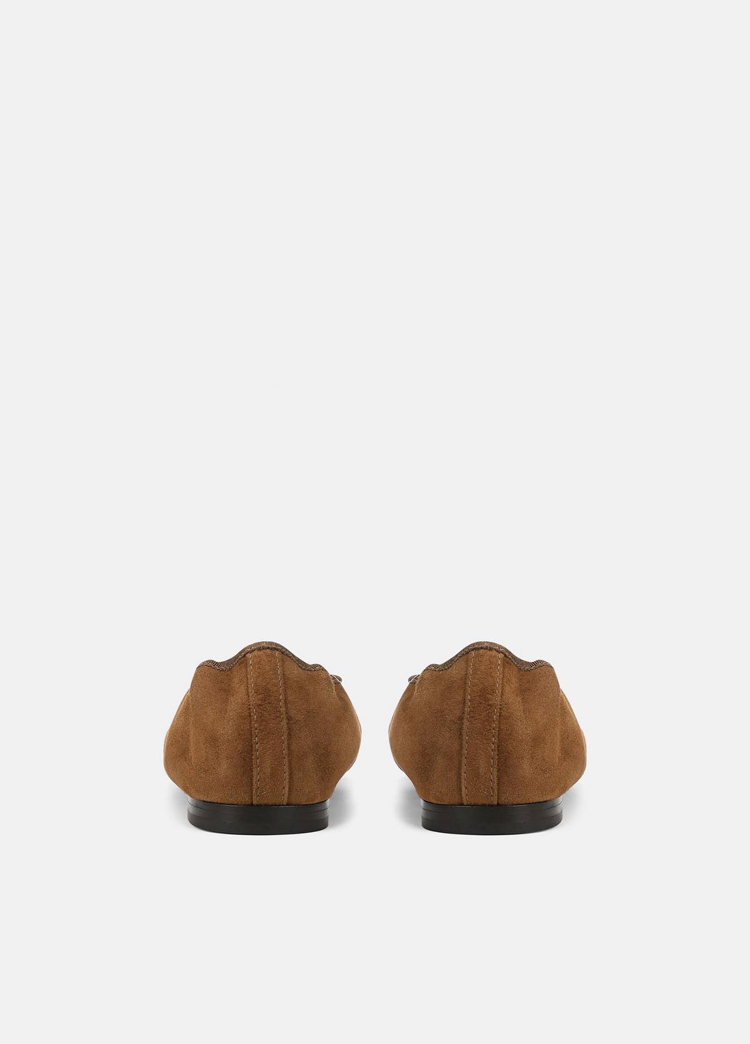 VINCE Darla Suede Ballet Flat in Loafers & Flats