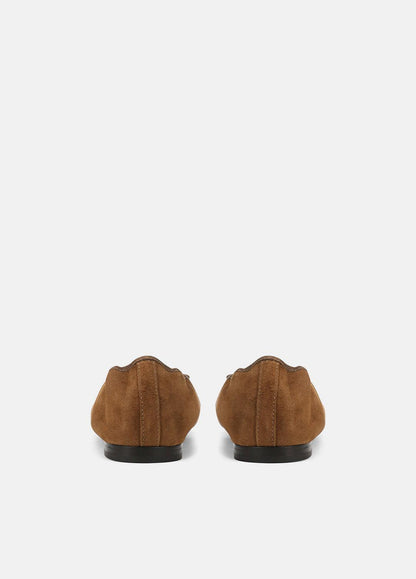 VINCE Darla Suede Ballet Flat in Loafers & Flats