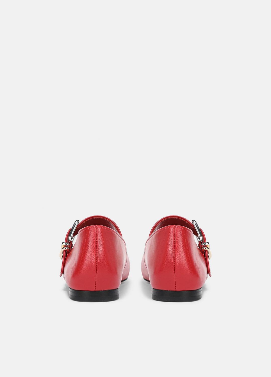 VINCE Daniela Leather Mary Jane Flat in Loafers & Flats