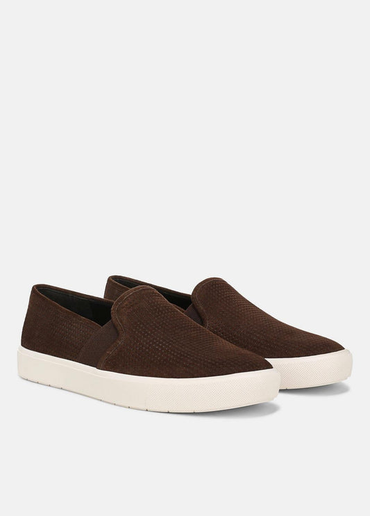 VINCE Blair Perforated Suede Sneaker in Sneakers