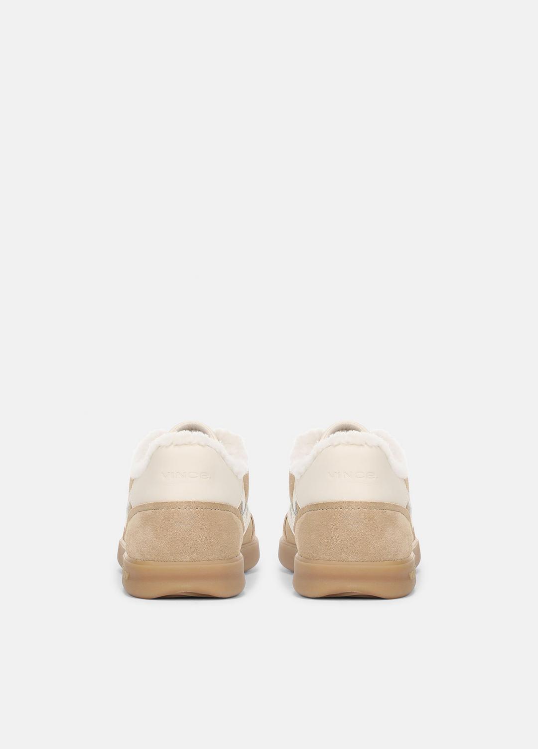 VINCE Oasis Suede & Shearling Sneaker in Sneakers