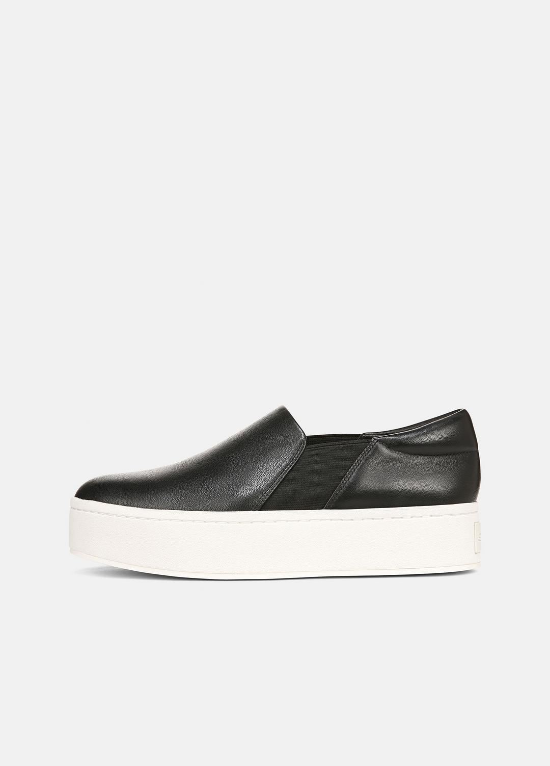 VINCE Warren Leather Sneaker in Sneakers