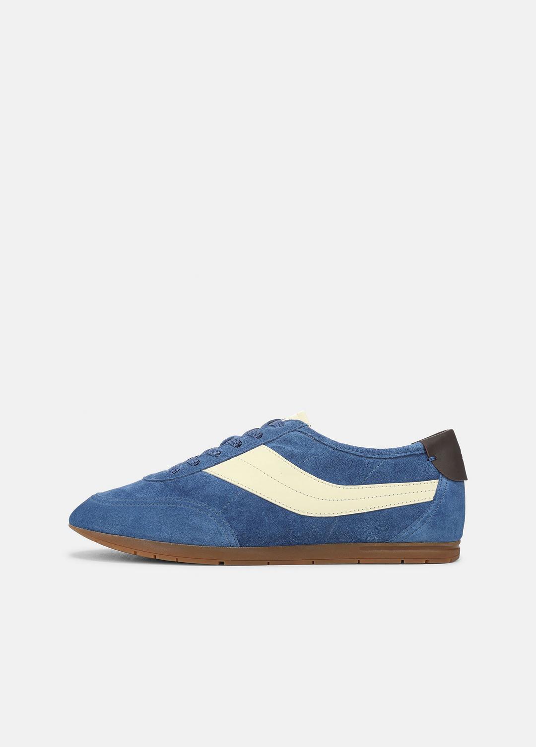 VINCE LA Suede & Leather Runner Sneaker in Sneakers