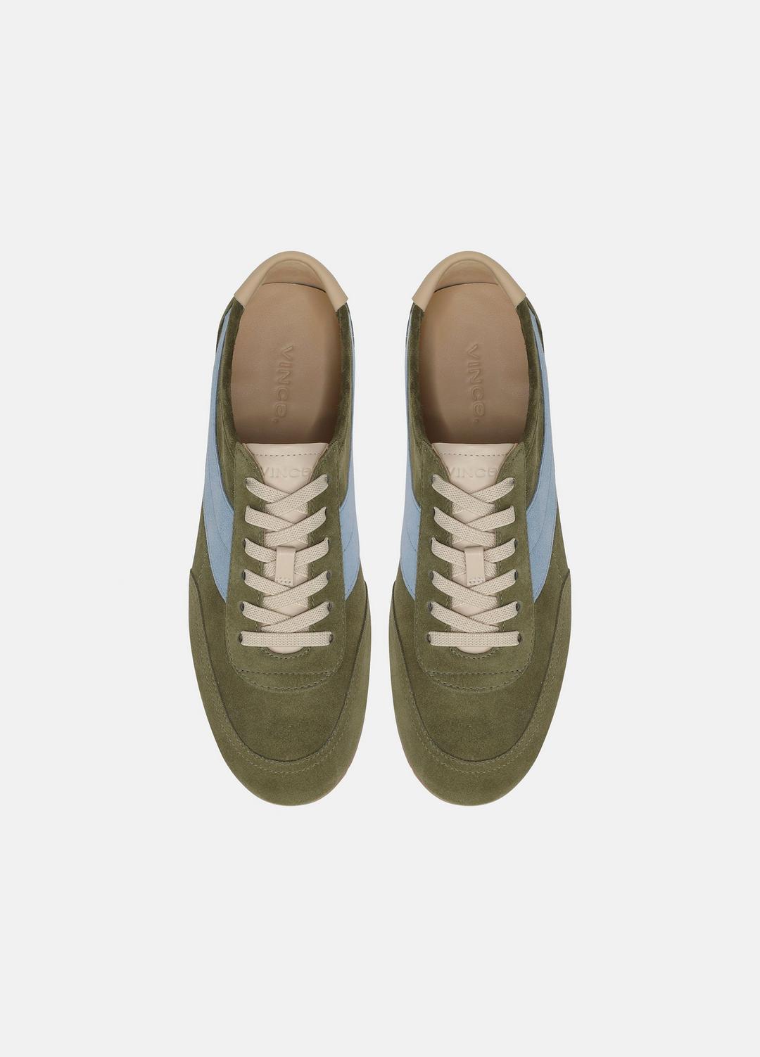 VINCE LA Suede & Leather Runner Sneaker in Sneakers