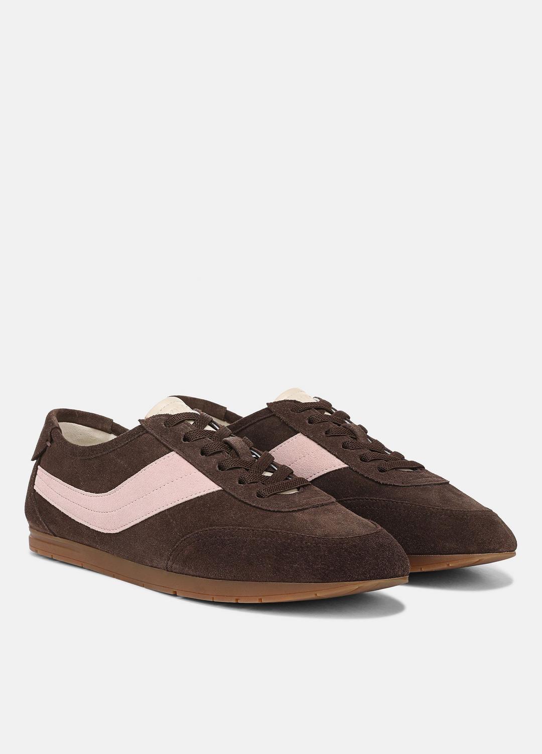 VINCE LA Suede & Leather Runner Sneaker in Sneakers