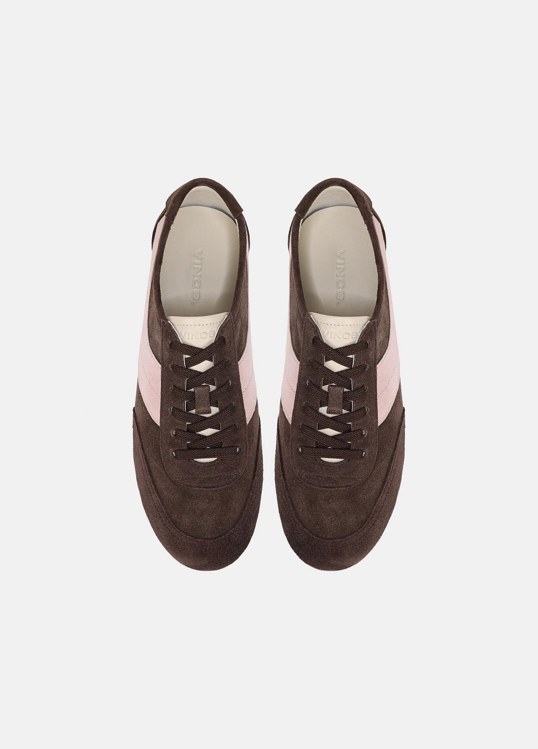 VINCE LA Suede & Leather Runner Sneaker in Sneakers