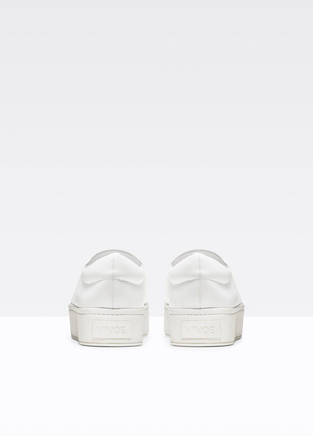 VINCE Leather Warren Sneaker in Sneakers