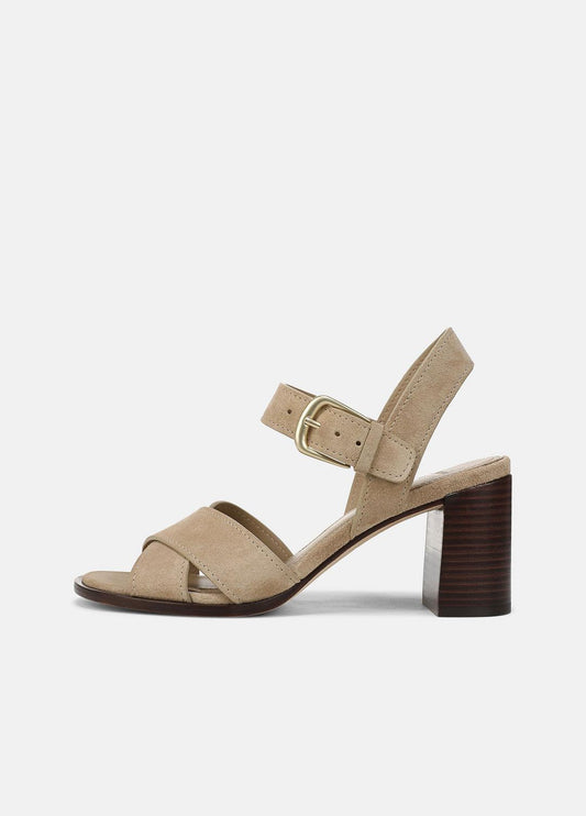 VINCE Salma Suede Heeled Sandal in Heels