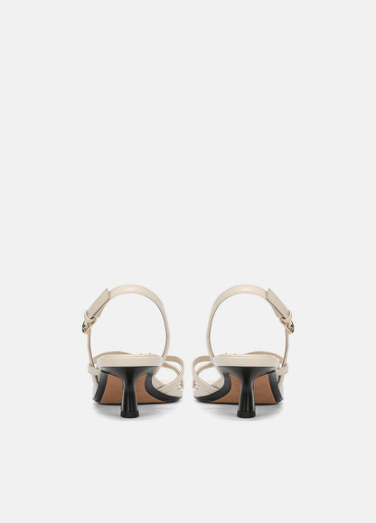 VINCE Tali Leather Slingback Sandal in Heels