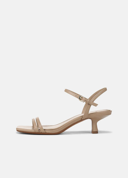 VINCE Tilda Leather Heeled Sandal in Heels