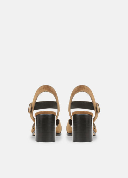 VINCE Salma Suede Heeled Sandal in Heels