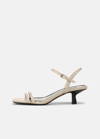 VINCE Tilda Leather Heeled Sandal in Heels
