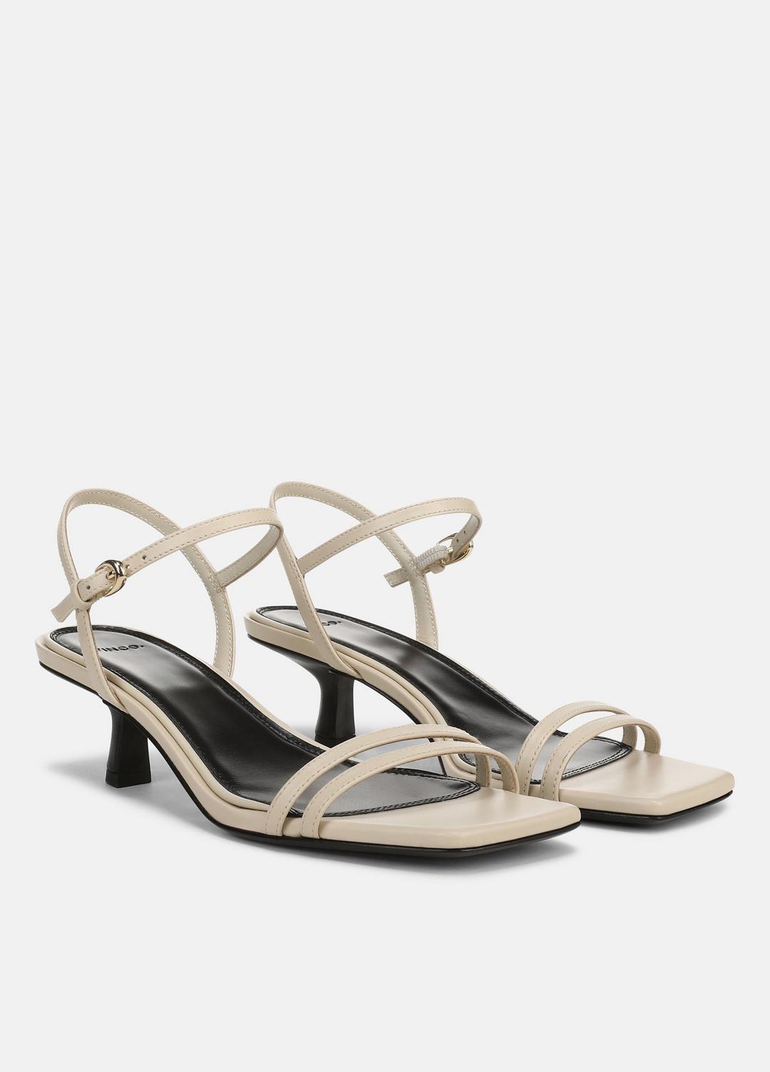 VINCE Tilda Leather Heeled Sandal in Heels