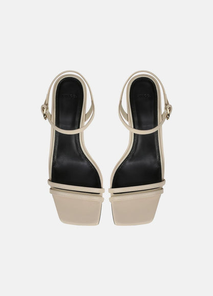 VINCE Tilda Leather Heeled Sandal in Heels