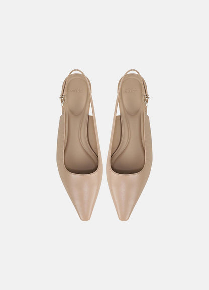 VINCE Sabra Leather Slingback Heel in Heels
