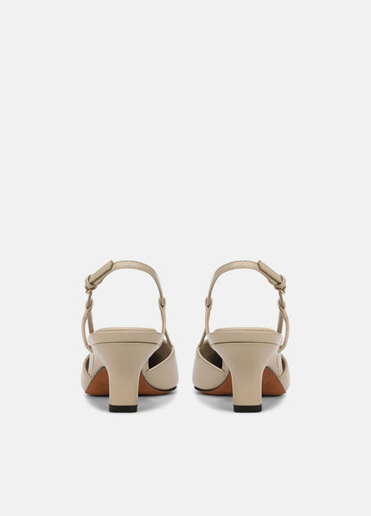 VINCE Levvy Leather Slingback Heel in Heels