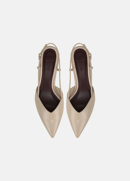 VINCE Levvy Leather Slingback Heel in Heels